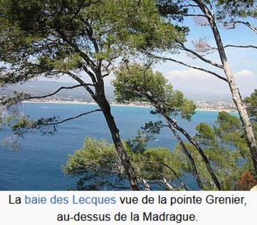 Saint Cyr-Sur-Mer La Madrague Les Aigues Marines Kültér fotó